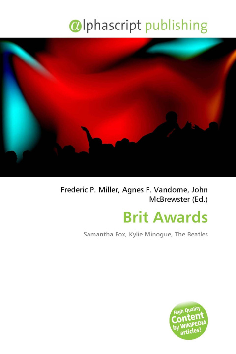 Kniha Brit Awards Agnes F. Vandome