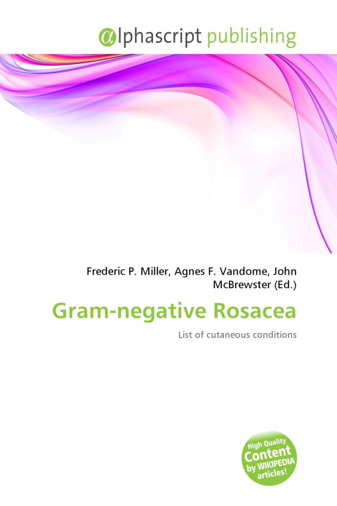 Knjiga Gram-negative Rosacea Agnes F. Vandome