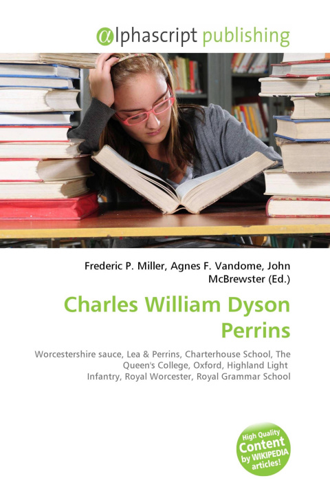 Kniha Charles William Dyson Perrins Agnes F. Vandome