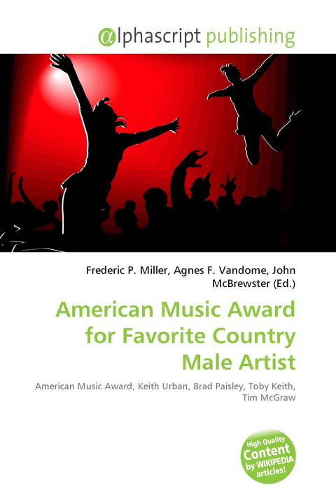Книга American Music Award for Favorite Country Male Artist Agnes F. Vandome