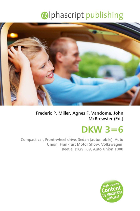 Kniha DKW 3=6 Agnes F. Vandome