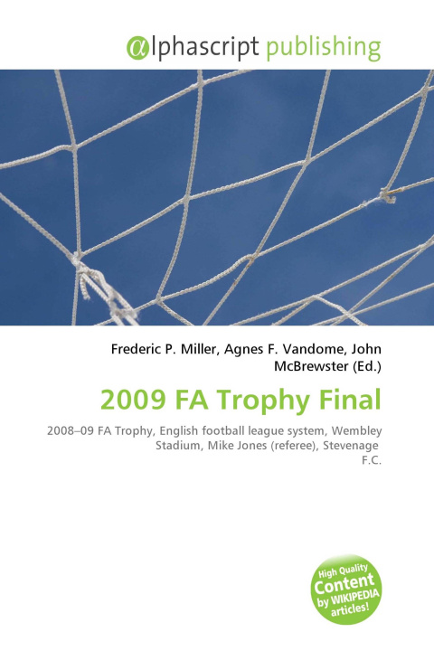 Book 2009 FA Trophy Final Agnes F. Vandome