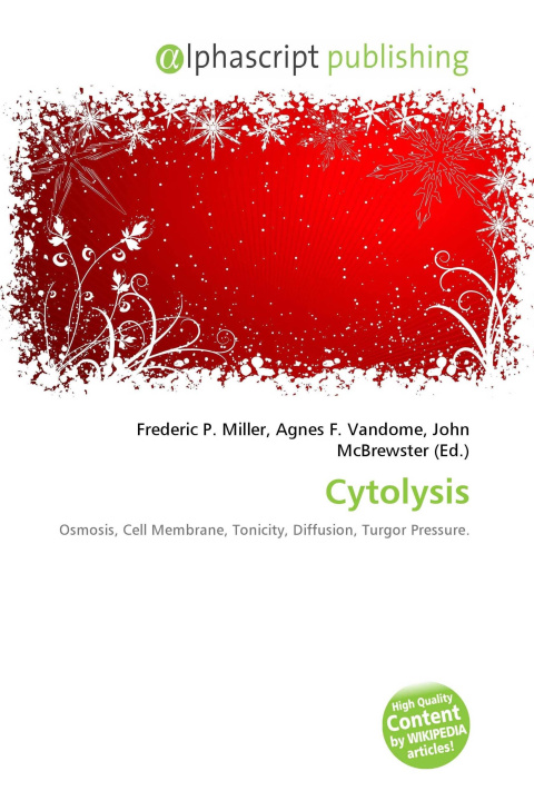 Kniha Cytolysis Agnes F. Vandome