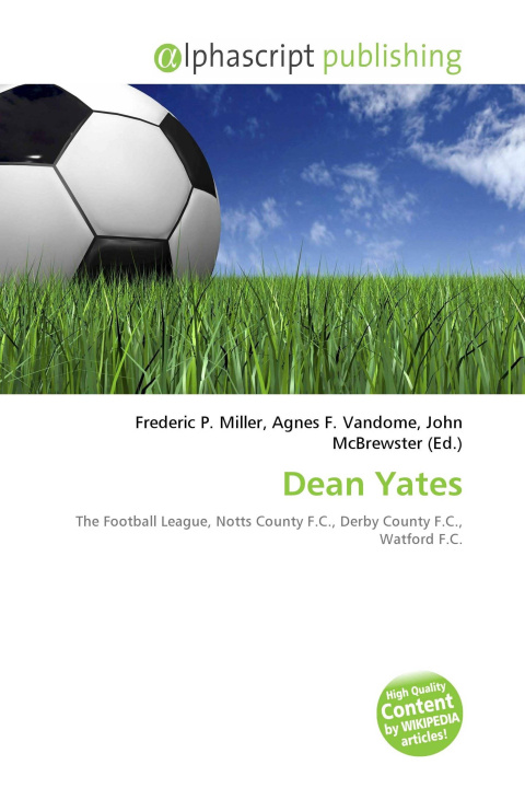 Kniha Dean Yates Agnes F. Vandome