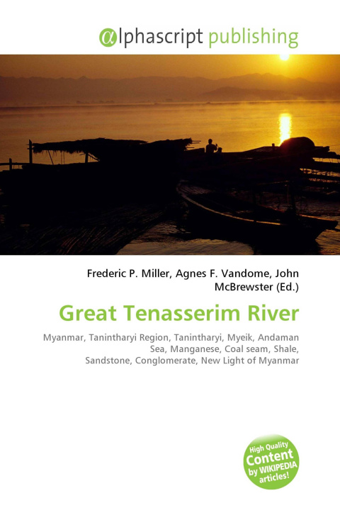 Kniha Great Tenasserim River Agnes F. Vandome