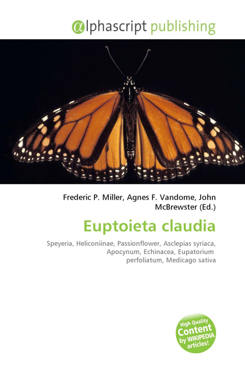 Kniha Euptoieta claudia Agnes F. Vandome