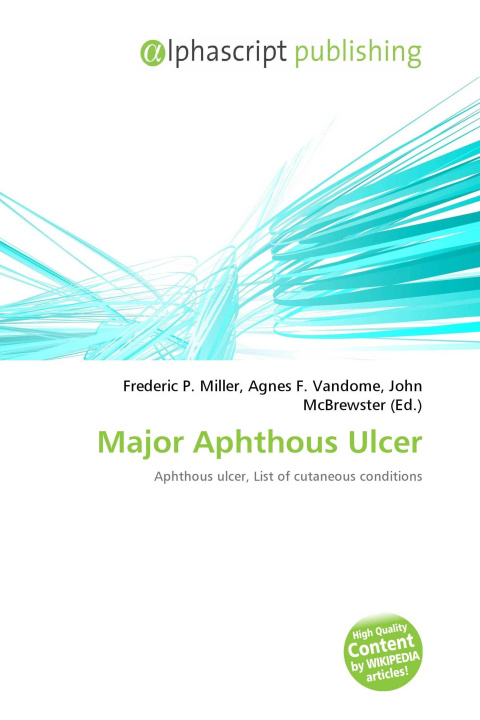 Kniha Major Aphthous Ulcer Agnes F. Vandome