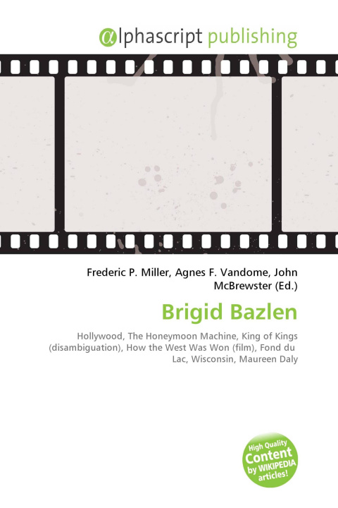 Kniha Brigid Bazlen Agnes F. Vandome