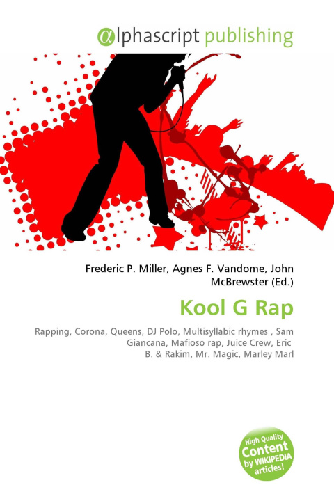 Book Kool G Rap Agnes F. Vandome