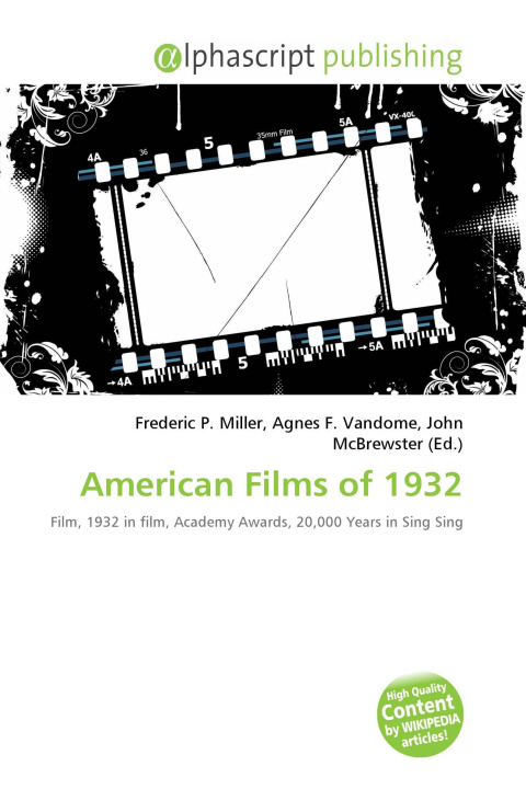 Kniha American Films of 1932 Agnes F. Vandome