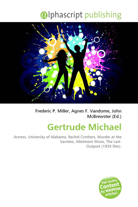 Kniha Gertrude Michael Agnes F. Vandome