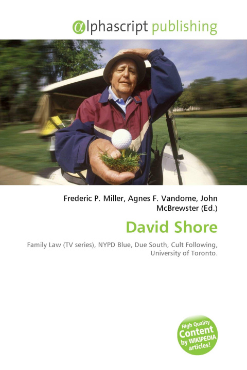 Book David Shore Agnes F. Vandome