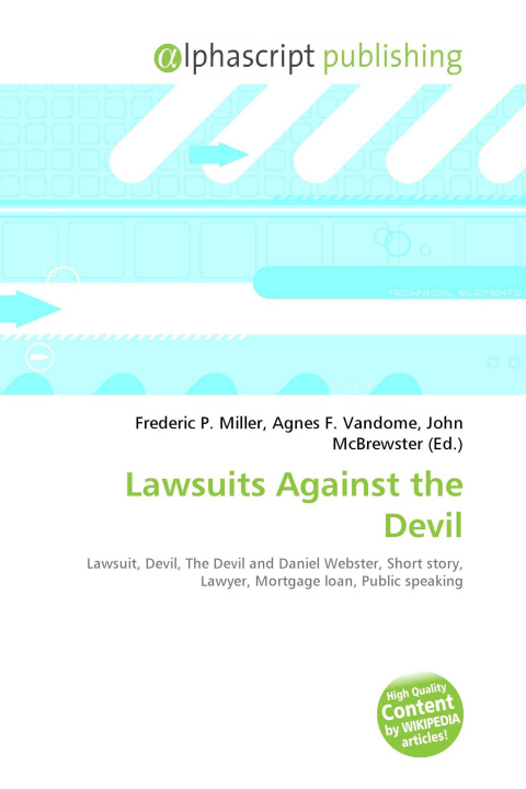 Kniha Lawsuits Against the Devil Agnes F. Vandome