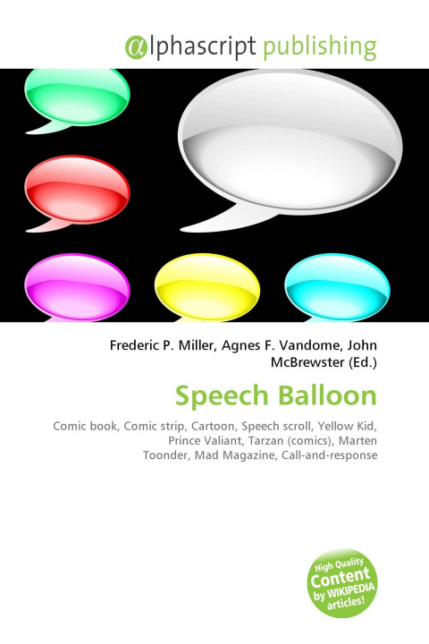 Kniha Speech Balloon Agnes F. Vandome