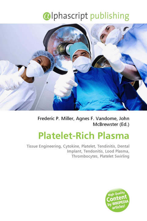 Knjiga Platelet-Rich Plasma Agnes F. Vandome