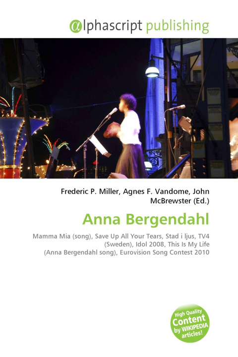 Kniha Anna Bergendahl Agnes F. Vandome