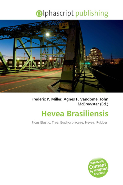 Kniha Hevea Brasiliensis Agnes F. Vandome