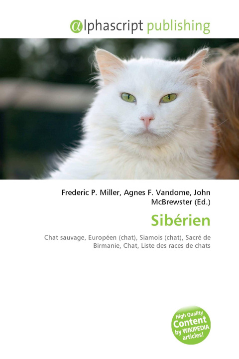 Book Sibérien Agnes F. Vandome