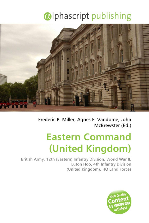 Kniha Eastern Command (United Kingdom) Agnes F. Vandome