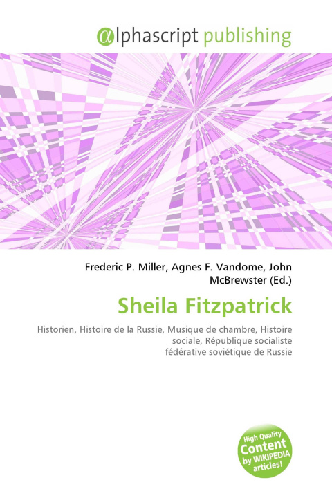 Kniha Sheila Fitzpatrick Agnes F. Vandome