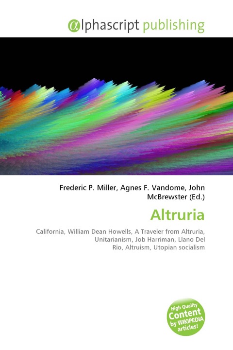 Kniha Altruria Agnes F. Vandome