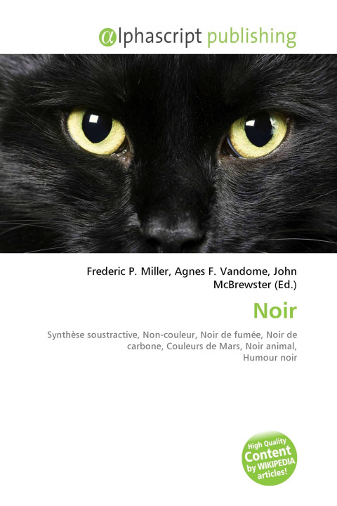 Kniha Noir Agnes F. Vandome