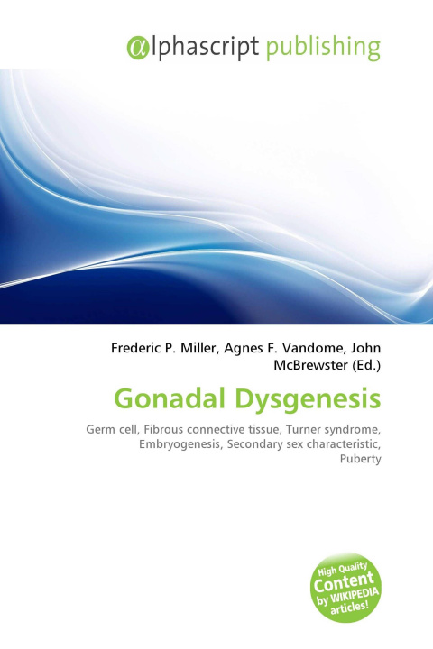 Book Gonadal Dysgenesis Agnes F. Vandome