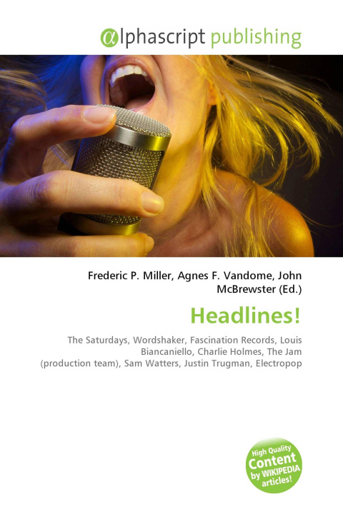 Kniha Headlines! Agnes F. Vandome