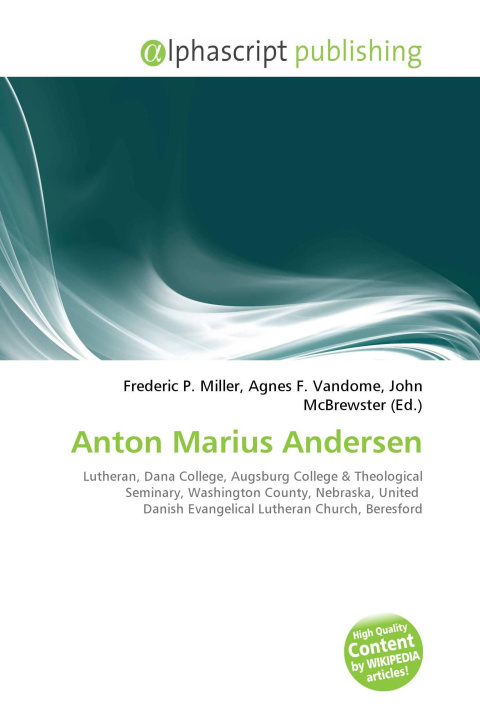 Kniha Anton Marius Andersen Agnes F. Vandome