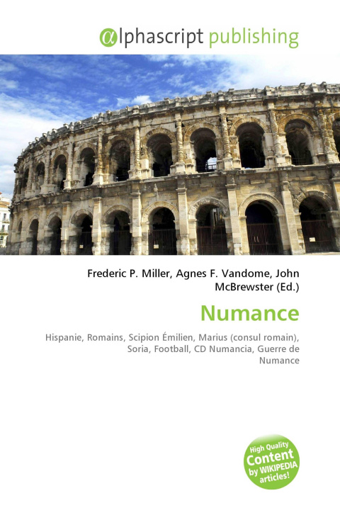 Kniha Numance Agnes F. Vandome