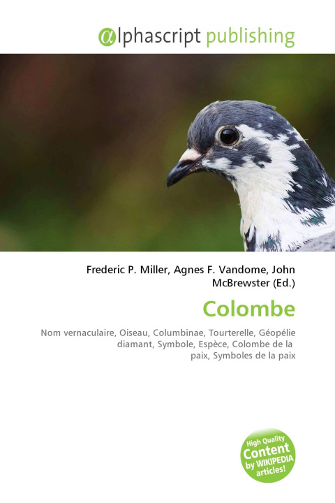Kniha Colombe Agnes F. Vandome