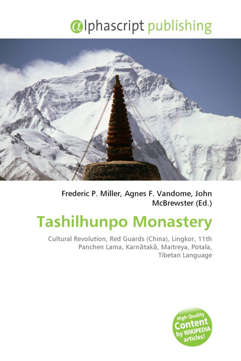 Kniha Tashilhunpo Monastery Agnes F. Vandome