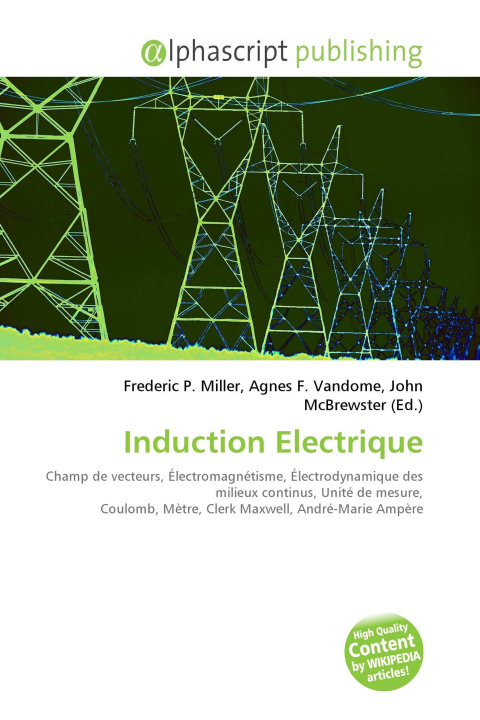 Kniha Induction Electrique Agnes F. Vandome