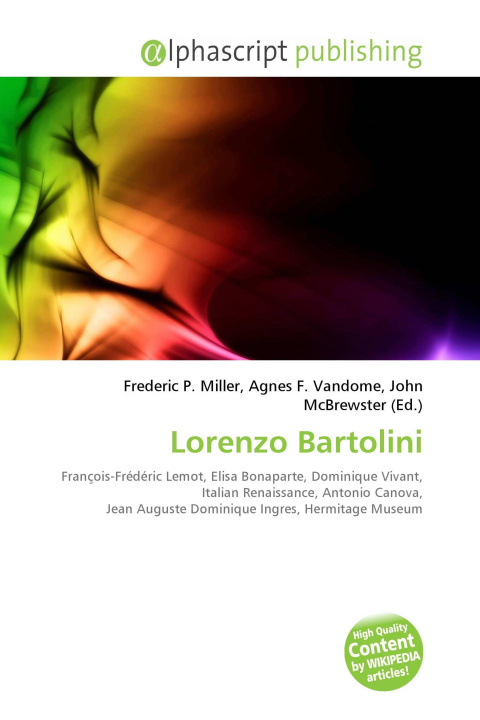 Book Lorenzo Bartolini Agnes F. Vandome