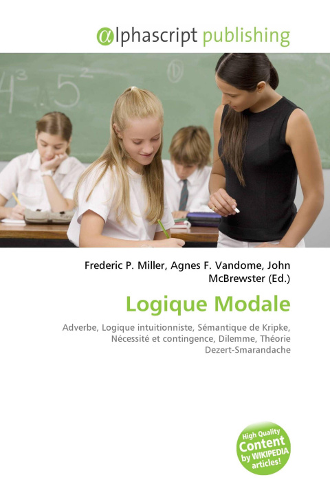 Kniha Logique Modale Agnes F. Vandome