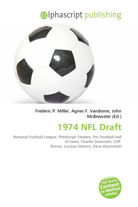 Kniha 1974 NFL Draft Agnes F. Vandome