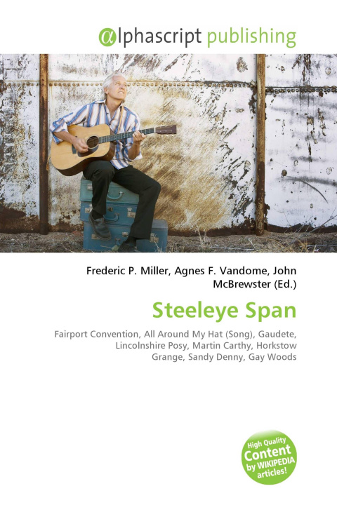 Kniha Steeleye Span Agnes F. Vandome