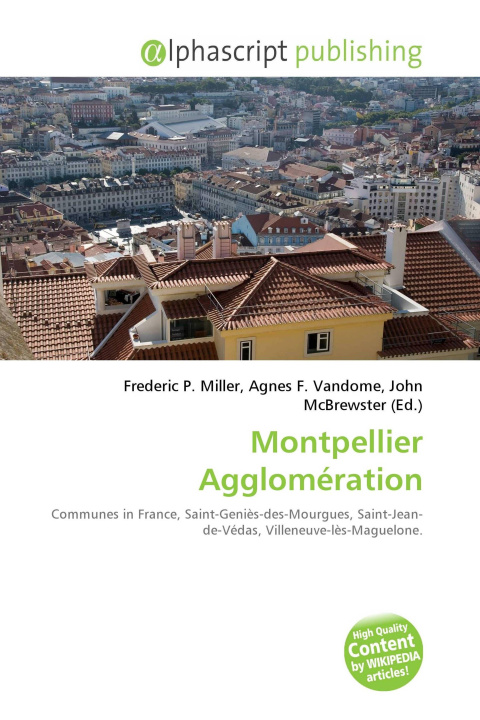 Kniha Montpellier Agglomération Agnes F. Vandome