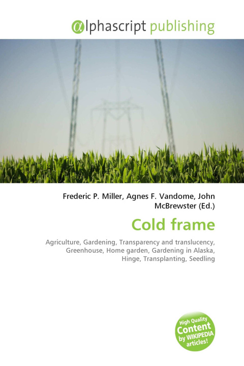 Kniha Cold frame Agnes F. Vandome