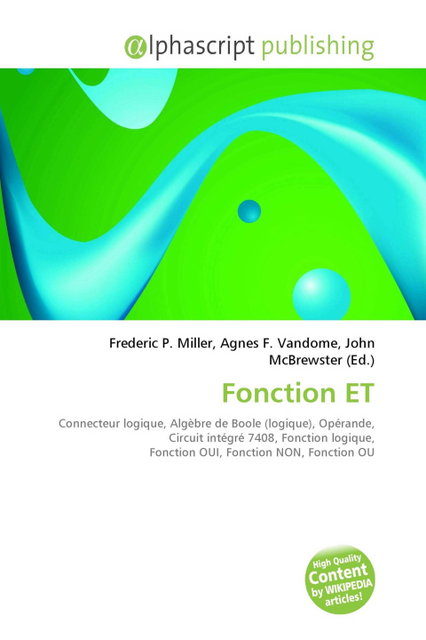 Book Fonction ET Agnes F. Vandome