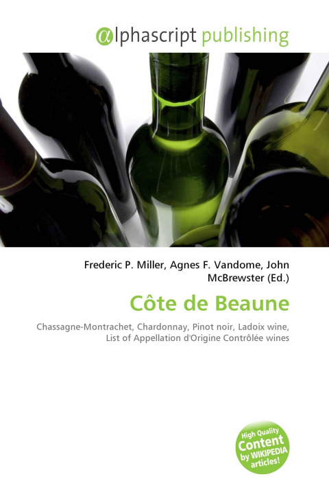 Kniha Côte de Beaune Agnes F. Vandome
