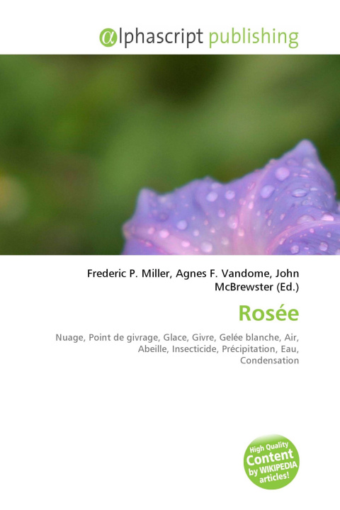 Knjiga Rosée Agnes F. Vandome