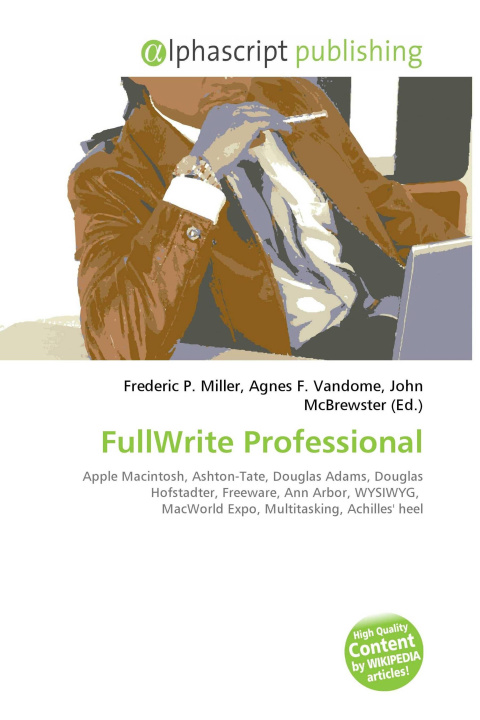 Kniha FullWrite Professional Agnes F. Vandome