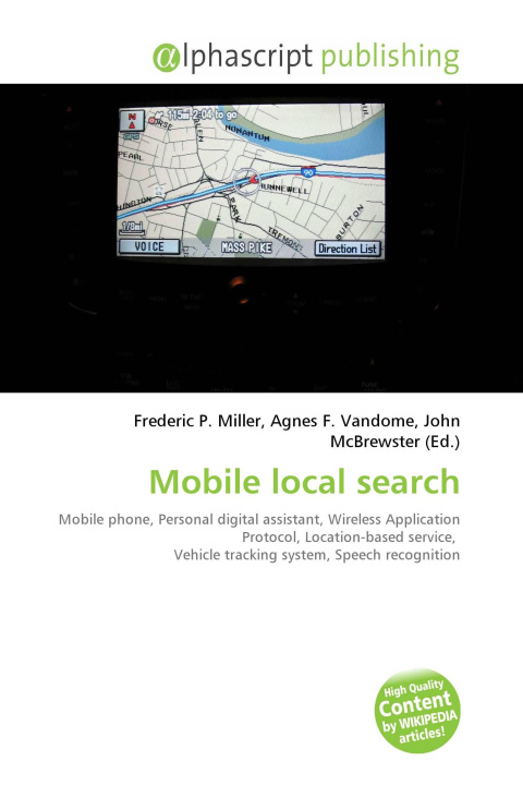 Knjiga Mobile local search Agnes F. Vandome