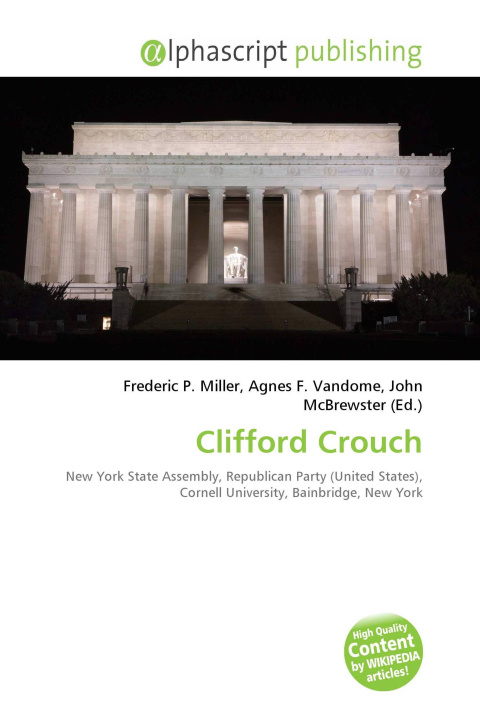 Kniha Clifford Crouch Agnes F. Vandome