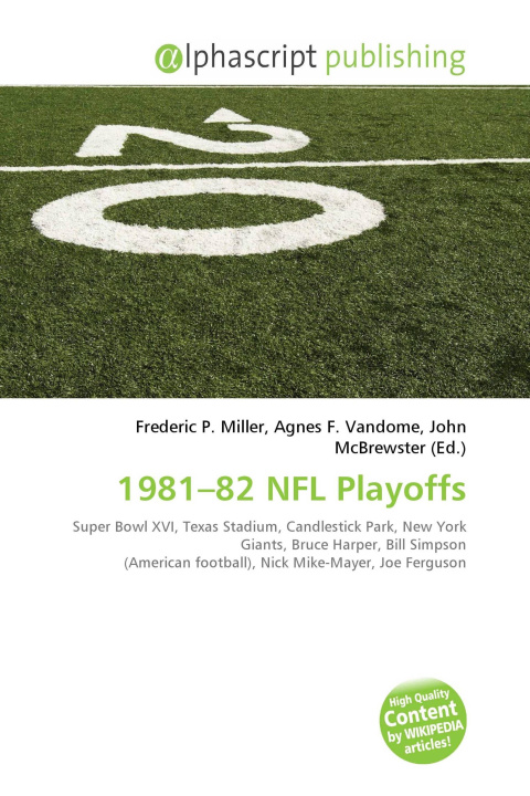 Книга 1981-82 NFL Playoffs Agnes F. Vandome