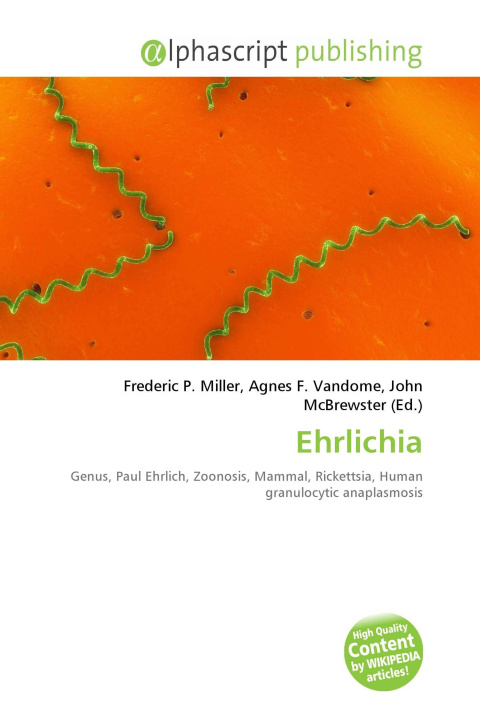 Kniha Ehrlichia Agnes F. Vandome