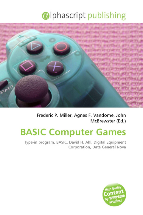 Knjiga BASIC Computer Games Agnes F. Vandome