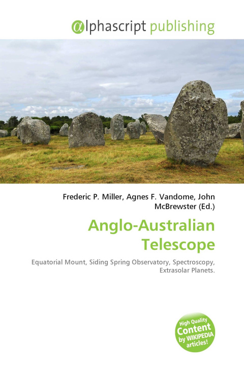 Книга Anglo-Australian Telescope Agnes F. Vandome