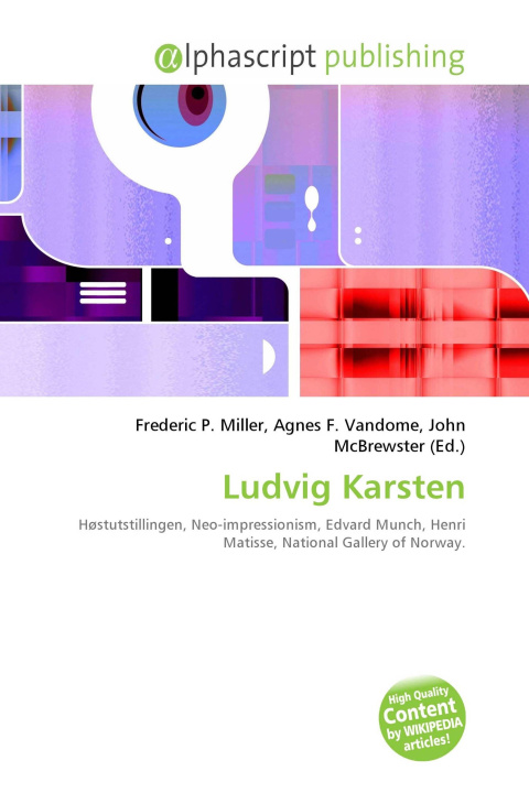 Book Ludvig Karsten Agnes F. Vandome